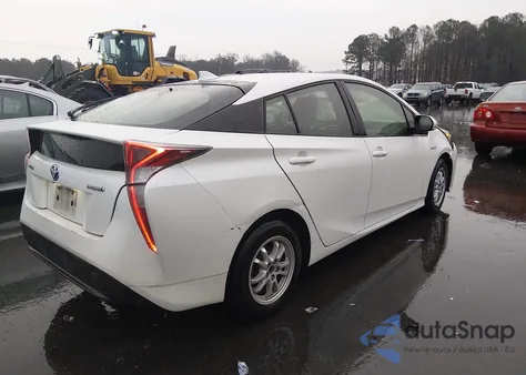 2016 Toyota Prius Two z USA, uszkodzony, nr VIN JTDKBRFUXG3501374